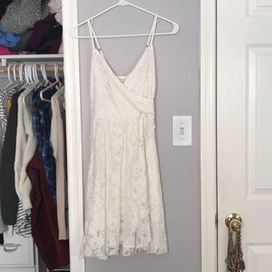Abercrombie & Fitch White Lace Dress